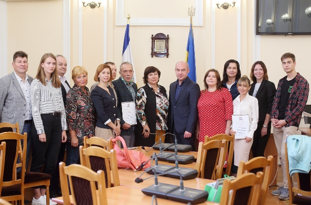 Після нагородження